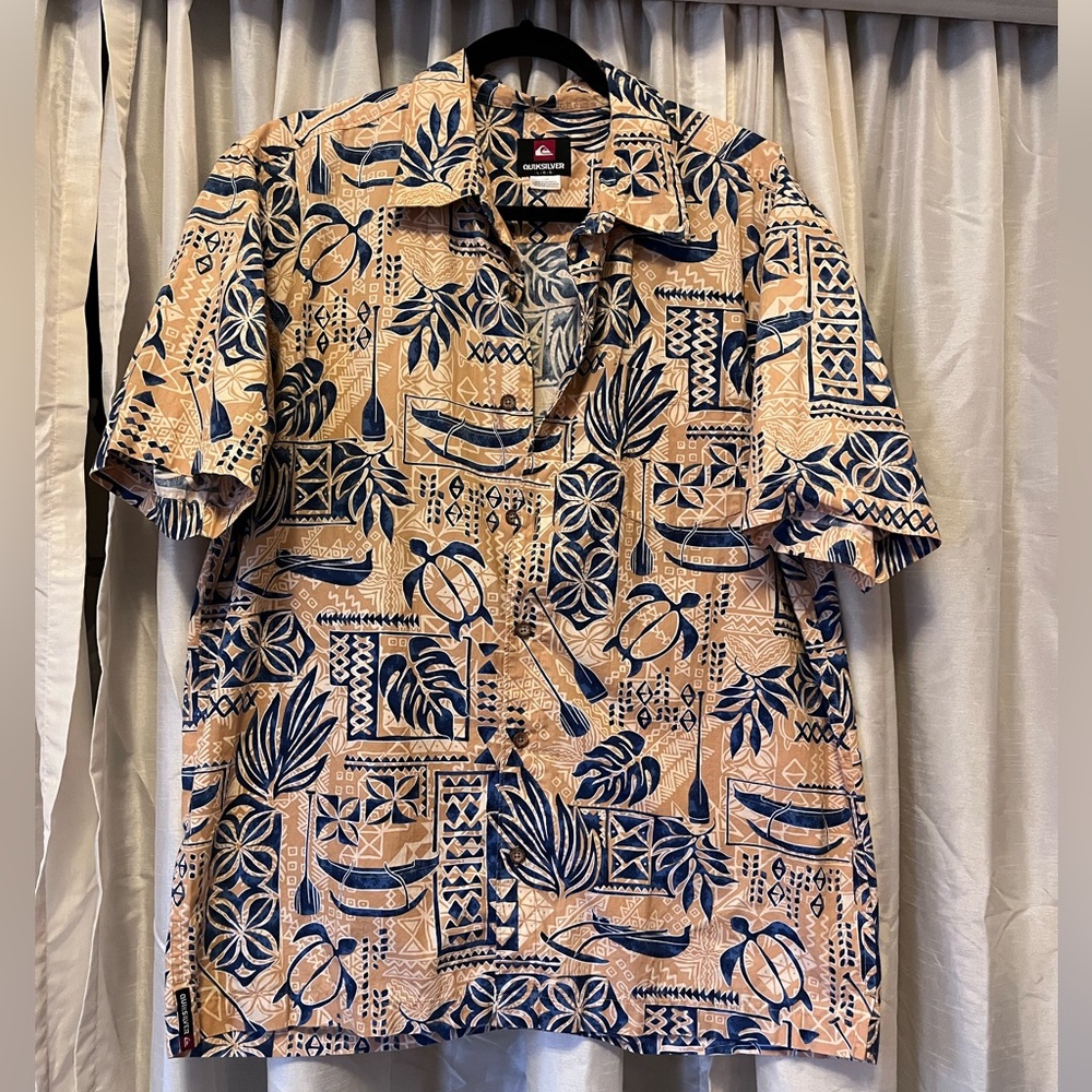 Quicksilver button down shirt